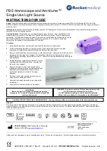 Preview for 1 page of Rocket Medical R57016-LUME-NS Instructions For Use Manual