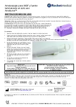 Preview for 4 page of Rocket Medical R57016-LUME-NS Instructions For Use Manual