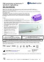 Preview for 6 page of Rocket Medical R57016-LUME-NS Instructions For Use Manual