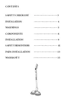 Предварительный просмотр 2 страницы Rocket MOP CORDLESS JJ-SC-020B Instruction Manual