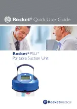 Rocket PSU Portable Suction Unit Quick User Manual предпросмотр