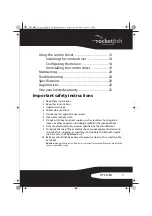 Preview for 3 page of RocketFish DMORFE4UL-D User Manual