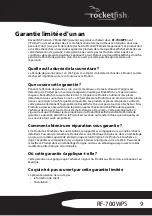 Preview for 9 page of RocketFish RF-700WPS (French) Guide Utilisateur