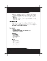 Preview for 4 page of RocketFish RF-BTC02 User Manual