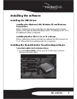 Preview for 9 page of RocketFish RF-HD35 User Manual