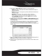 Preview for 61 page of RocketFish RF-HD35 User Manual