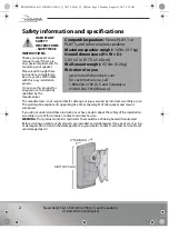 Preview for 2 page of RocketFish RF-HSWM1A18 Assembly Manual