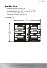 Preview for 3 page of RocketFish RF-HTLF23 Assembly Manual