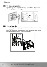 Предварительный просмотр 24 страницы RocketFish RF-HTLF23 Assembly Manual