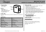 RocketFish RF-HTS1215 Quick Setup Manual preview