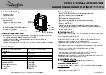 Preview for 2 page of RocketFish RF-HTS1615 Quick Setup Manual