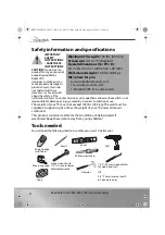 Preview for 2 page of RocketFish RF-HTVMM170C Assembly Manual