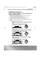 Preview for 5 page of RocketFish RF-HTVMM170C Assembly Manual