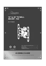 Preview for 1 page of RocketFish RF-HTVMTAB Assembly Manual