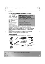 Preview for 2 page of RocketFish RF-HTVMTAB Assembly Manual