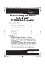 Preview for 3 page of RocketFish RF-RBAUX (French) Guide Utilisateur