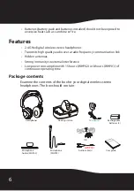 Preview for 5 page of RocketFish RF-WHP01 User Manual