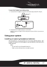 Preview for 16 page of RocketFish RF-WHP01 User Manual