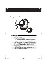 Предварительный просмотр 7 страницы RocketFish RF-WHP212-A User Manual