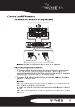 Preview for 9 page of RocketFish RF-WHTIB (French) Manual De L'Utilisateur