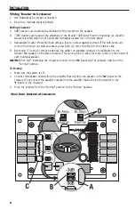 Предварительный просмотр 6 страницы Rockford Fosgate M162C Installation And Operation Manual