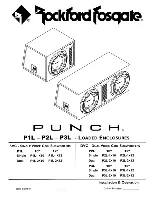 Preview for 1 page of Rockford Fosgate P1L-1X10 Installation & Operation