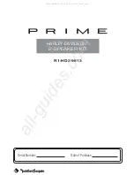 Rockford Fosgate Prime R1-HD2-9813 Manual preview