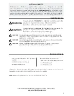 Preview for 3 page of Rockford Fosgate Pro Series bd1001P Installation And Operation Manual