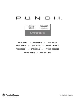 Preview for 1 page of Rockford Fosgate PUNCH P1000X1BD Installation & Operation Manual