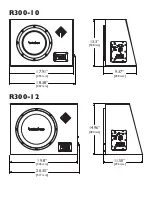 Preview for 3 page of Rockford Fosgate R300-10 Installation Reference Sheet