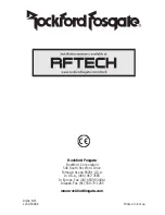 Preview for 92 page of Rockford Fosgate RAV DVD2 Installation And Operation Manual