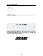 Предварительный просмотр 3 страницы Rockford Fosgate RFQ34 Installation & Operation Manual