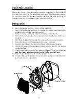 Предварительный просмотр 6 страницы Rockford Fosgate RFQ34 Installation & Operation Manual