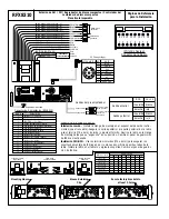 Preview for 4 page of Rockford Fosgate RFX8310 Installation Reference Sheet