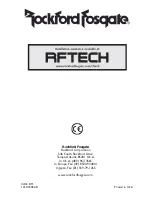 Preview for 10 page of Rockford Fosgate T110D2 Installation & Operating Manual