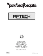 Preview for 32 page of Rockford Fosgate T142C Installation & Operation Manual