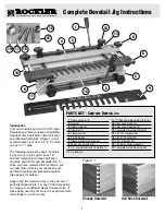 Rockler 22818 Instructions Manual preview