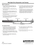 Preview for 1 page of Rockler 45968 Preparation And Turning