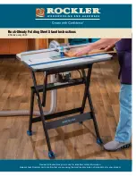 Rockler 54804 Instructions Manual preview