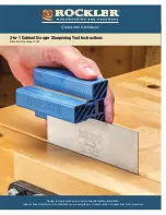 Rockler 66275 Instructions preview