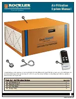 Preview for 1 page of Rockler Dust RIGHT 1200 System Manual