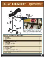 Rockler Dust Right 52981 Instructions preview