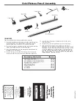 Preview for 2 page of Rockler Gold Plateau Pencil Assembly Instructions