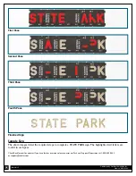 Preview for 8 page of Rockler Interlock Signmaker’s Templates State Park Manual