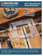 Preview for 1 page of Rockler JIG IT Instructions