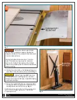 Предварительный просмотр 8 страницы Rockler Outfeed Table Attachment Kit Assembly Instructions Manual