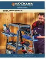 Rockler Pack Rack BDL7878 Mounting Instructions предпросмотр