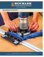 Предварительный просмотр 1 страницы Rockler Perfect Fit Dado Jig Instructions Manual