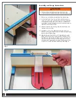 Предварительный просмотр 4 страницы Rockler Table Saw Small Parts Sled Instructions