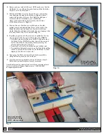 Предварительный просмотр 8 страницы Rockler Table Saw Small Parts Sled Instructions